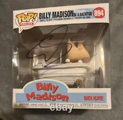 Adam Sandler BILLY MADISON Autographed Signed Funko Pop With Exact Picture Proof