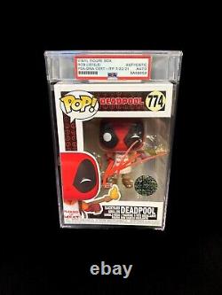 Backyard Griller Deadpool 774 Funko POP! SIGNED BY ROB LIEFELD + PSA AUTH