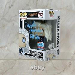 Danielle Panabaker Signed Funko Pop 1098 Flash Killer Frost SWAU Authenticated