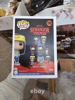 Eduardo Franco AUTOGRAPH Signed Argyle Stranger Things Funko Pop ACOA