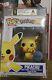 Funko Pop Pokemon Pikachu #353 Signed Veronica Taylor Authenticated Only Graded