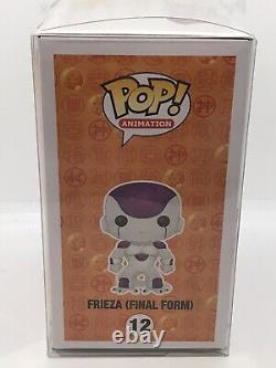 Funko POP Animation Figure Dragonball Z #12 Frieza Final Form Signed With COA