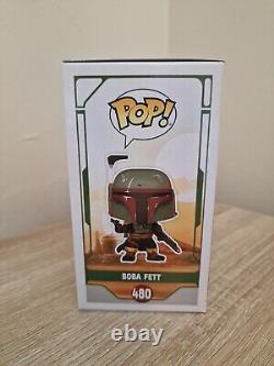 Funko POP! Star Wars Boba Fett #480 Signed Autograph By Temuera Morrison SWAU