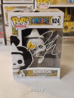 Funko Pop! Bonekichi signed by Ian Sinclair! Includes COA! Great Condition