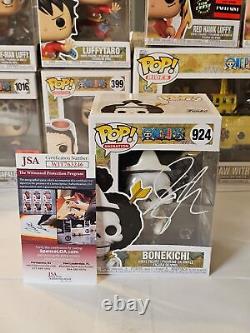 Funko Pop! Bonekichi signed by Ian Sinclair! Includes COA! Great Condition