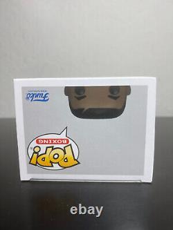 Funko Pop! Boxing MIKE TYSON #01 SIGNED AUTHENTICATED with COA FREE SHIP & CASE