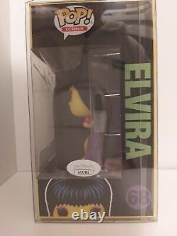 Funko Pop! Icons Elvira 40 Years Signed #68 With Jsa Certification