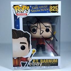 Funko Pop! Movies Greatest Showman P. T. Barnum Signed Hugh Jackman ACOA #825