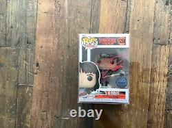 Funko Pop Stranger Things Eddie Exclusive Signed By Joseph Quinn