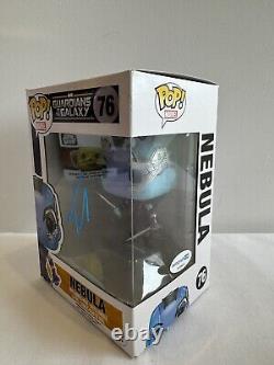 Funko Pop! Vinyl Marvel GOTG #76 Nebula Signed by Karen Gillen. COA