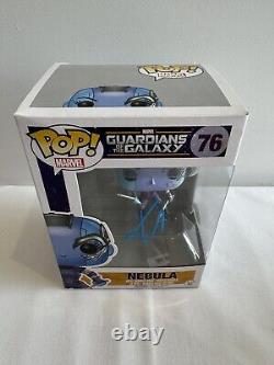 Funko Pop! Vinyl Marvel GOTG #76 Nebula Signed by Karen Gillen. COA