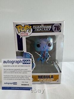 Funko Pop! Vinyl Marvel GOTG #76 Nebula Signed by Karen Gillen. COA