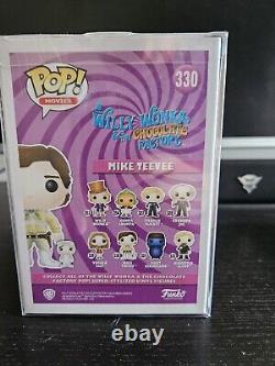 Funko Pop Willy Wonka Mike Teevee 330 Signed By Paris Themmen