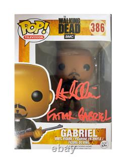 Gabriel Funko Pop #386 Signed by Seth Gilliam 100% Authentic With COA