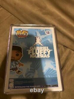Gabriel iglesias funko pop 13 hand signed mint condition with hard stack case