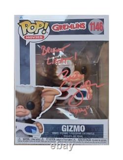 Gremlins Gizmo Funko Pop #1146 signed by Zach Galligan 100% Authentic + COA