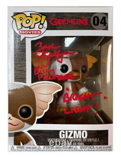 Gremlins Gizmo Funko Pop Signed by Zach Galligan 100% Authentic With COA