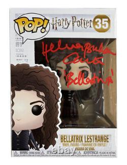 Harry Potter Bellatrix Funko Pop Signed by Helena Bonham Carter 100% + COA