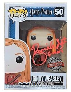 Harry Potter Ginny Weasley Funko Pop #50 Signed by Bonnie Wright + COA