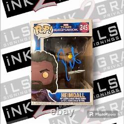 Heimdall signed Funko Pop by Idris Elba Autograph ACOA Thor Ragnarok Marvel