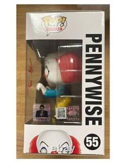 IT Pennywise Funko Pop! #55 Signed by Tim Curry with COA