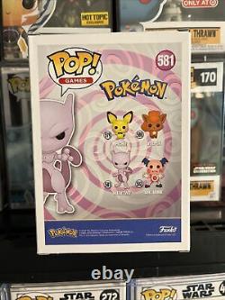 Jay Goede Philip Bartlett Signed Sketched Mewtwo Funko Pop 581 Pokemon With COA