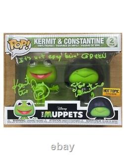 Kermit & Constantine The Muppets Funko Pop! Signed by Steve Whitmire with COA