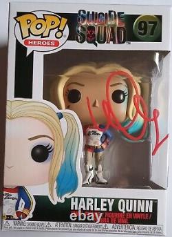 Margot Robbie Autographed Signed Harley Quinn Suicide Squad Funko Pop #97