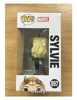 Marvel's Loki Sylive Funko Pop! Glow #897 Signed by Sophia di Martino with COA