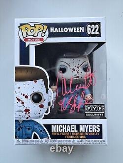 Michael Myers #622 Halloween Fye Exclusive Funko Pop Signed By Nick Castle + Coa