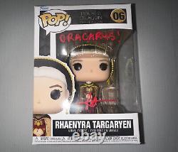 Milly Alcock Signed Rhaenyra House Of The Dragon Funko Pop