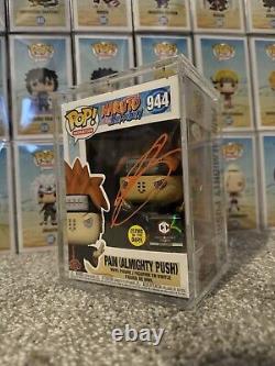 Naruto Anime Pain Akatsuki #944 Signed By Troy Baker Funko Pop JSA