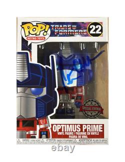 Optimus Prime Funko Pop Signed by Peter Cullen 100% Authentic With COA