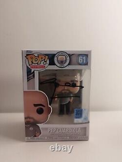 Pep Guardiola Signed Funkos Pop With Video Proof