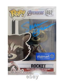 Rocket Funko Pop #462 Signed by Sean Gunn 100% Authentic With COA