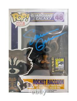 Rocket Funko Pop #48 Signed by Sean Gunn 100% Authentic With COA