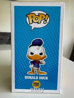 SIGNED! Donald Duck Funko Pop! #1191 signed by Tony Anselmo. With COA