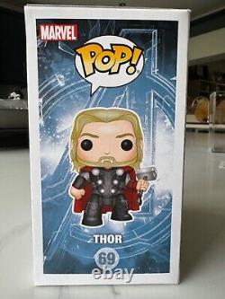SIGNED! Funko Pop! Thor from Age of Ultron, Chris Hemsworth signature with COA