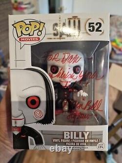 Saw 52 Funko Pop Signed Tobin Bell With Photo Evidence