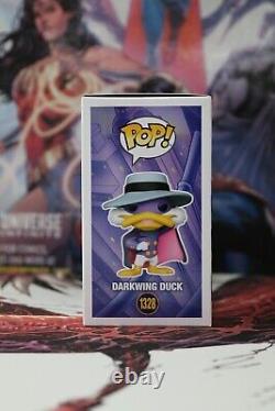 Signed Disneys Chase Darkwing Duck Funko Pop JSA/COA