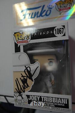 Signed Funko Pop #1067 FRIENDS Joey Tribbiani Matt LeBlanc + COA