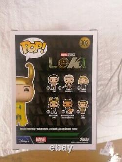 Signed Funko Pop! Classic Loki 902 Richard E. Grant Autographed Box Lunch COA