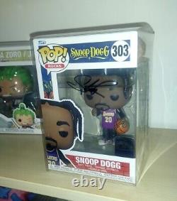 Signed SNOOP DOGG Lakers Funko Pop #303 Limited Edition Autograph In Protector