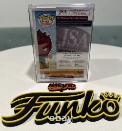 Skip Stellrecht Signed Eight Gates Might Guy Funko Pop #824! Comes with JSA COA