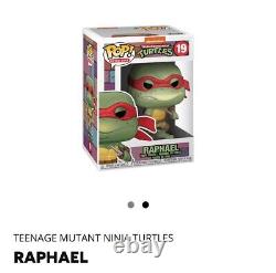 Teenage Mutant Ninja Turtles Funko Pop #19 Raphael Signed JSA COA