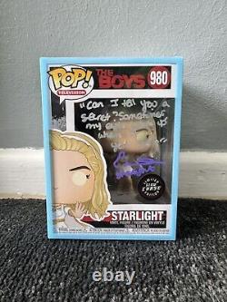 The Boys Starlight Funko Pop Chase Signed By Erin Moriarty