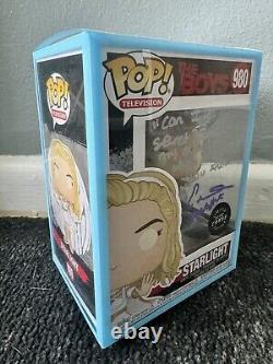 The Boys Starlight Funko Pop Chase Signed By Erin Moriarty