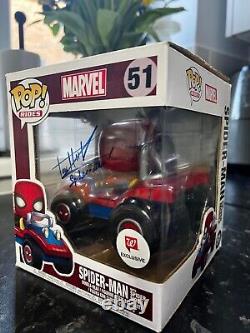 Tom Holland signed funko pop (Spider Mobile)