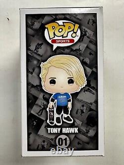 Tony Hawk Professional Skateboarder Signed Birdhouse Funko Pop! #01 With PSA COA