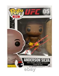 UFC Funko Pop #05 Signed by Anderson Silva 100% Authentic With COA